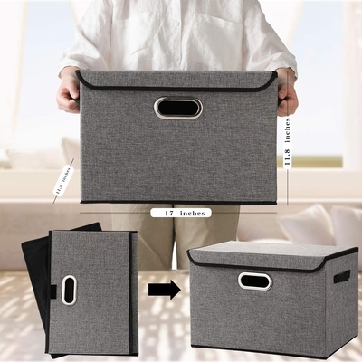 Faltbarer Gewebe-Kasten der Kleidungs-10L 10KG 32x32x16cm