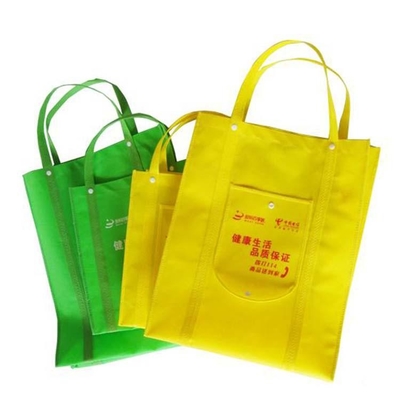 Einkaufs30x12x40cm 200gsm PEVA nicht gesponnene Taschen sind biologisch abbaubar