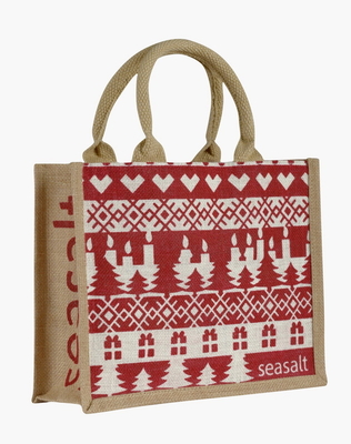 Jutefaser-Einkaufstasche Soems Tote Women Beach 45x15x33cm