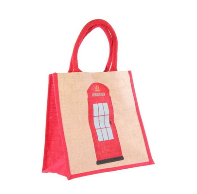 Jutefaser-Einkaufstasche Soems Tote Women Beach 45x15x33cm