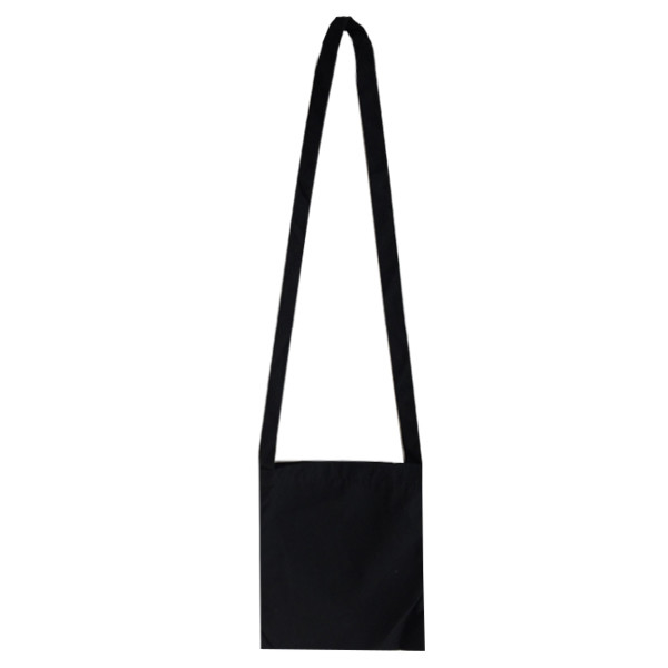 10OZ schwärzen 1 Farbe 190T 25X27cm, die Baumwolle Tasche aufbereitet
