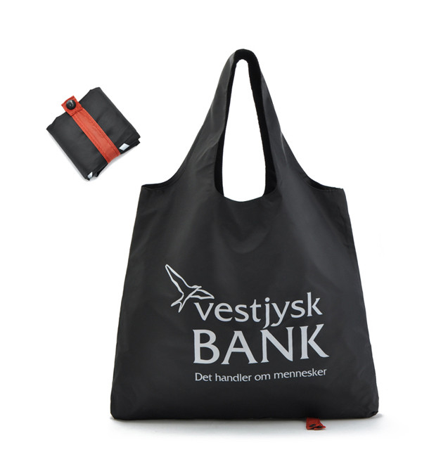 1 Farbdruck-Polyester 40cmx60cm 190T, die Tote Bag falten