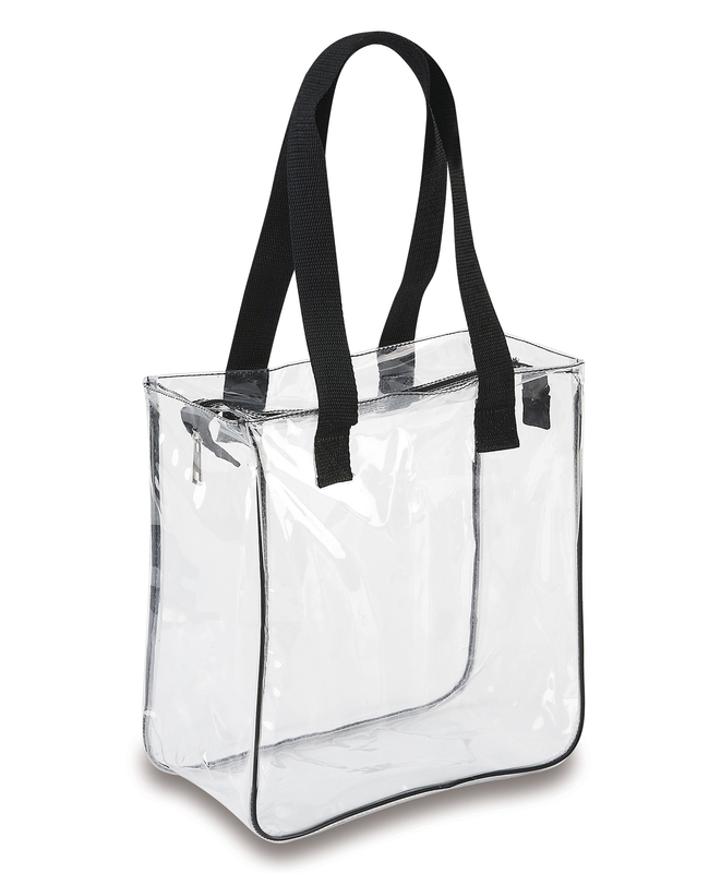 Farbige Kunststoffgriff-Totalisator 30x10x37cm CMYK PVC-Bleistift-Tasche